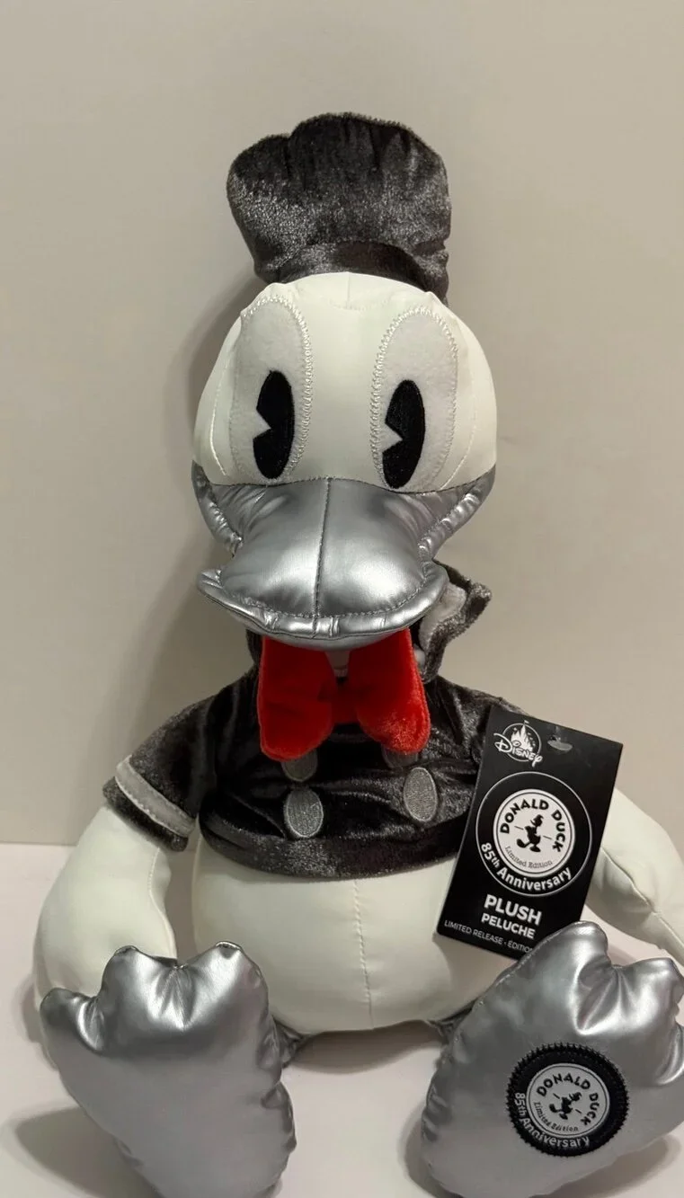 2019 Disney Store Exclusive Donald Duck 85th Anniversary Plush. Lot of 2